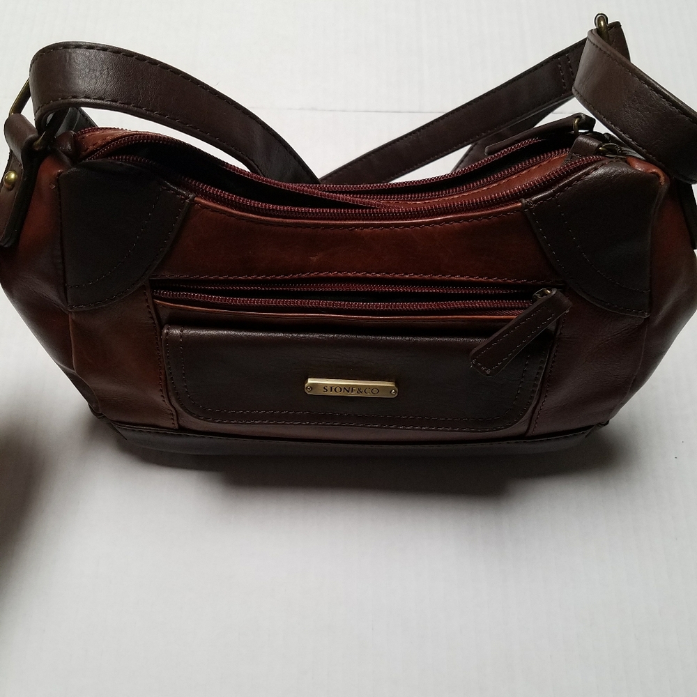 Stone & Co brown leather purse. - Picture 2 of 4